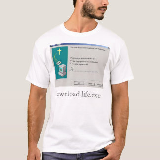 Nedladdningliv T-shirt