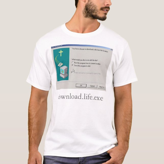 Nedladdningliv Tee (Framsida)