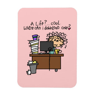 Nedladdninglivhumor Magnet
