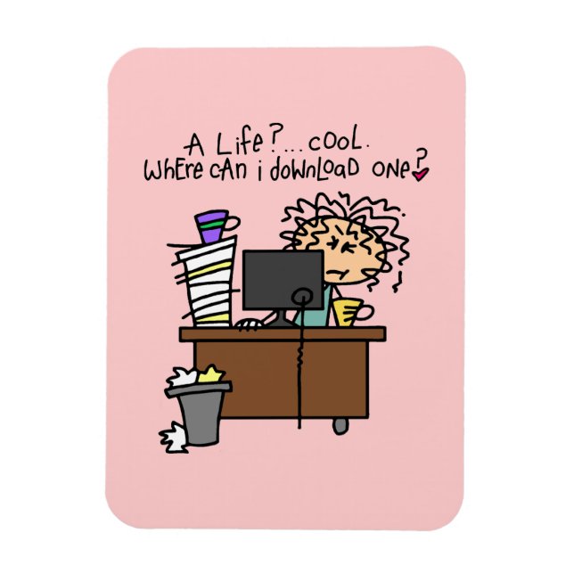 Nedladdninglivhumor Magnet (Vertikal)