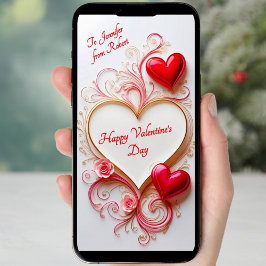 Nedladdningsbar anpassningsbar av konturkonst av v julkort