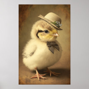 Nedladdningsbar konst för Chicken finare Påsk Poster