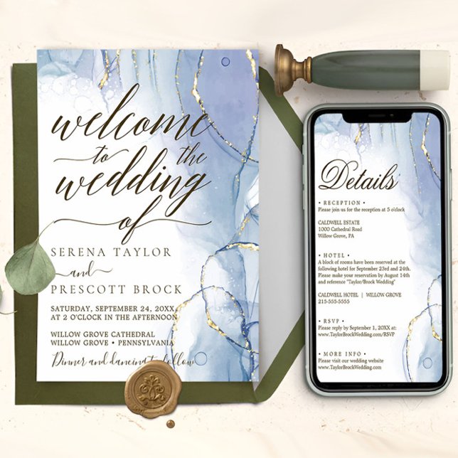 Nedladdningsbar vattenfärgskalligrafi Bröllop Inbjudningar (watercolor wedding invite)