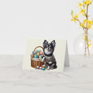 Nedladdningsbart kort för Chihuahua Påsk