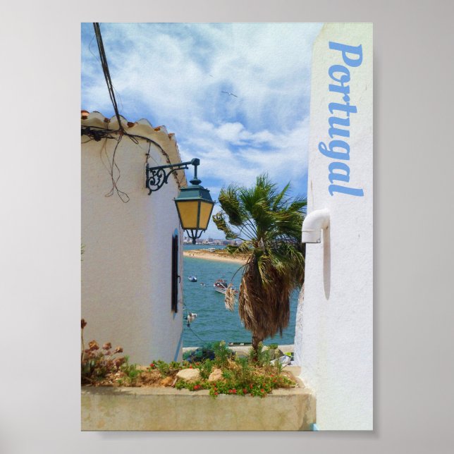Nedladdningsbart Portugals kustområde Poster (Framsidan)