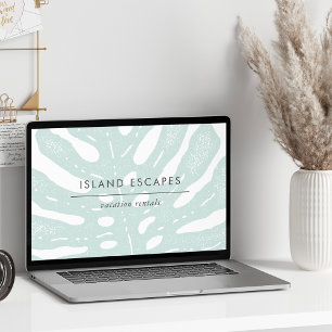 NEDLADDNINGSBART Tropik Botanicals Business Logoty Poster
