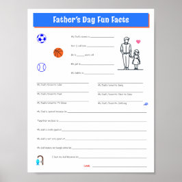 Nedladdningsutskrift för Fars dag-dotterintervjuvy Poster