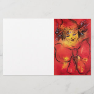 NEDLAGDA MED RED RIBBON/Venetian MasqueraBoll Brevpapper