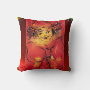 NEDLAGDA MED RED RIBBON/Venetian MasqueraBoll Kudde