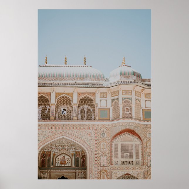 NEDLÄGGNING AV FOTOGRAFI AV GRÖNT CACTUS-VÄXTER POSTER (Framsidan)