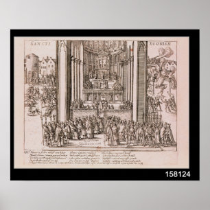 Nedläggning av Henri IV Poster