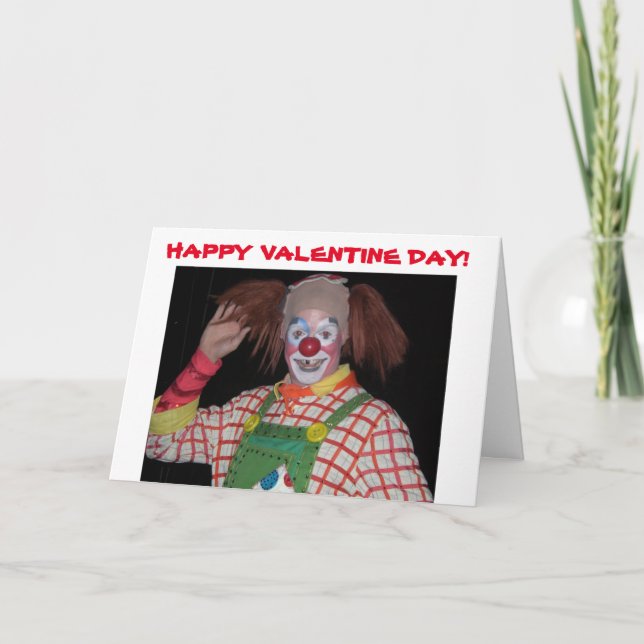 NEDLAGT SMILE VALENTINE-Kort Helgkort (Framsida)
