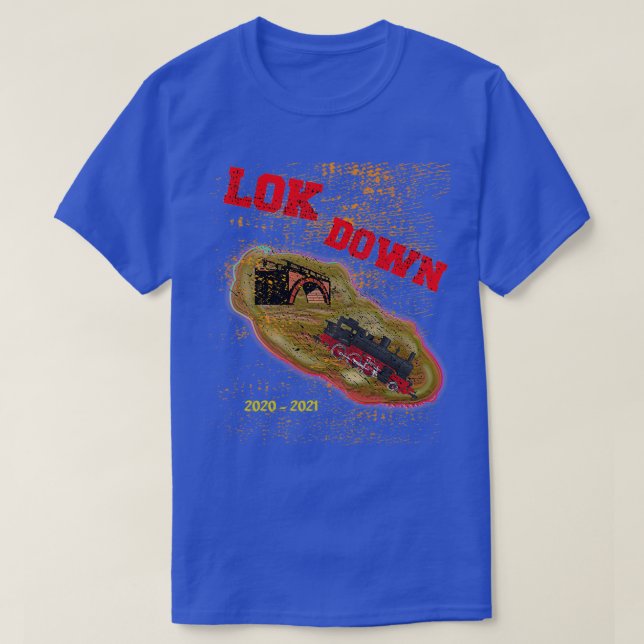 Nedlåst 2021 t shirt (Design framsida)