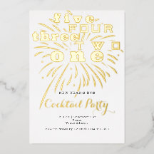 Nedräkning Modern Festive Nyårsafton Party