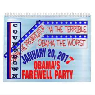 Nedräkning till Nobama 2 år Kalender