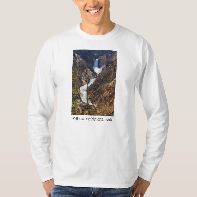 Nedre blomning Yellowstone T Shirt (Framsida)