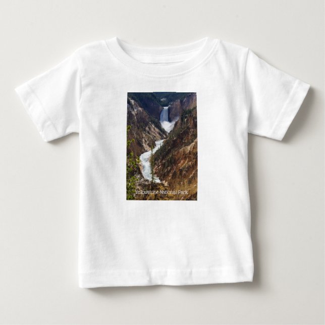 Nedre blomning Yellowstone T Shirt (Framsida)