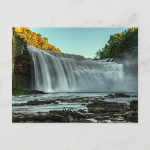 Nedre Falls, floden Genesee Vykort