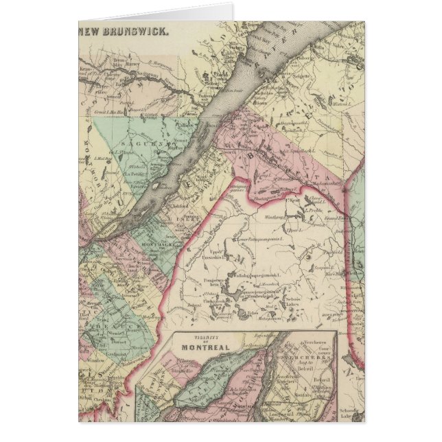 Nedre Kanada 2 Hälsningskort (Framsidan)