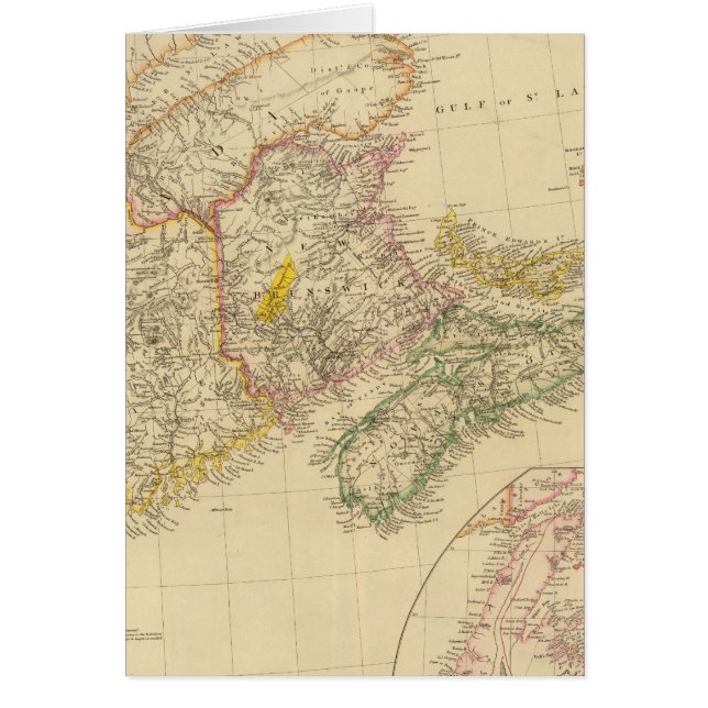 Nedre Kanada 4 Hälsningskort (Framsidan)