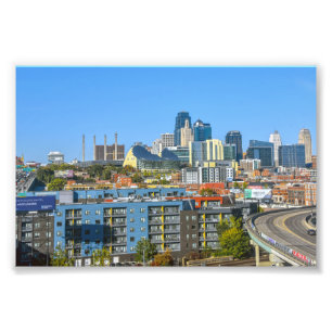 Nedre Kansas City, Missouri-vy Fototryck