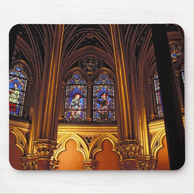 Nedre kapell i La Sainte-Chapelle, Paris, 2 Musmatta (Framsidan)