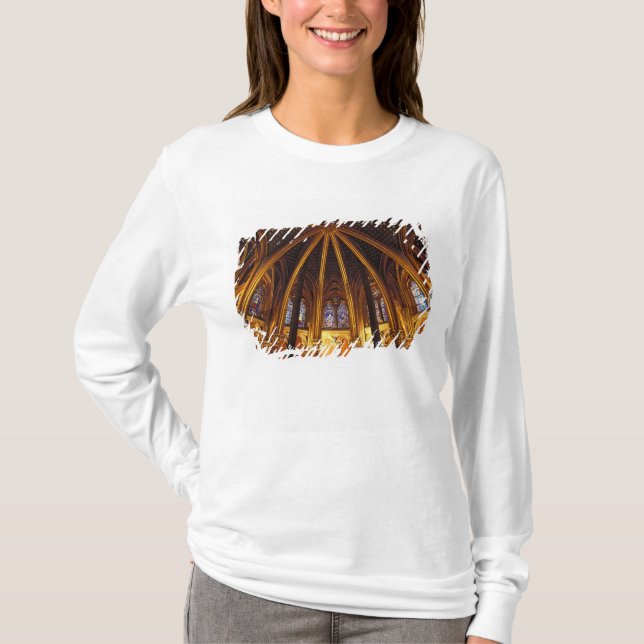 Nedre kapell i La Sainte-Chapelle, Paris, T-shirt (Framsida)