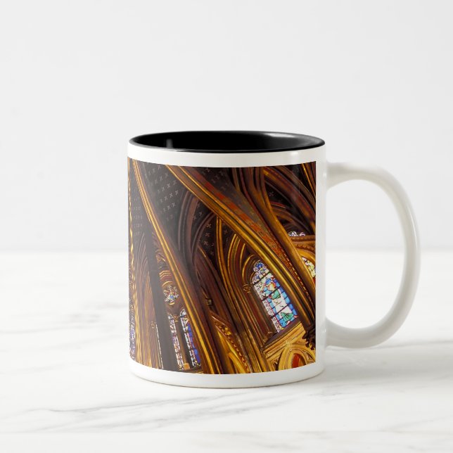 Nedre kapell i La Sainte-Chapelle, Paris, Två-Tonad Mugg (Höger)