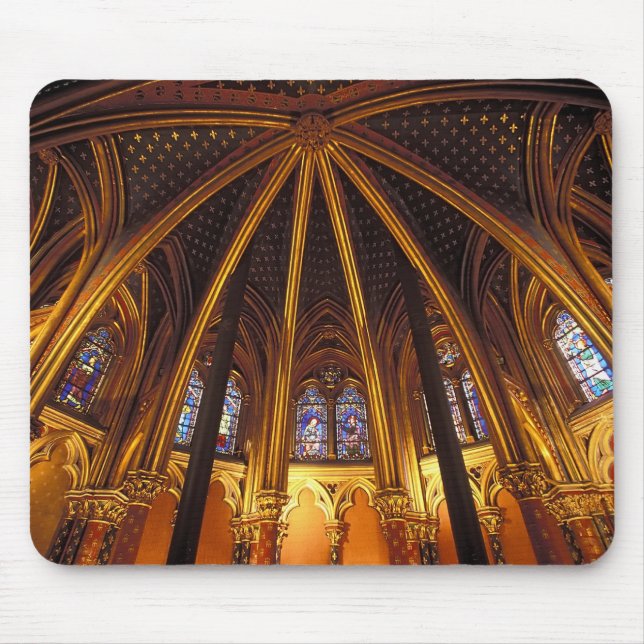 Nedre kapellet La Sainte-Chapelle, Paris. Musmatta (Framsidan)