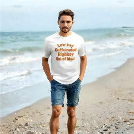 Nedre koffeinfri, högtonsfrankerad - T-Shirt