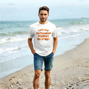 Nedre koffeinfri, högtonsfrankerad - T-Shirt