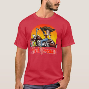 Nedre motorcykel Blvd T Shirt
