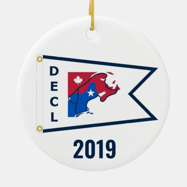 Nedre Öster Cruisers Loop (White, 2019) Ornament (Baksidan)