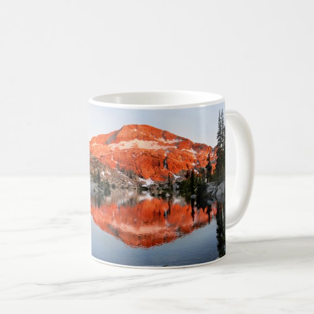 Nedre ottoway Sjö Sunset - Yosemite Kaffemugg (Framsida höger)