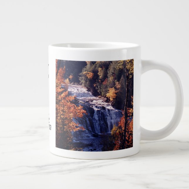 Nedre Potato River Falls espresso mugg Jumbo Mugg (Höger)