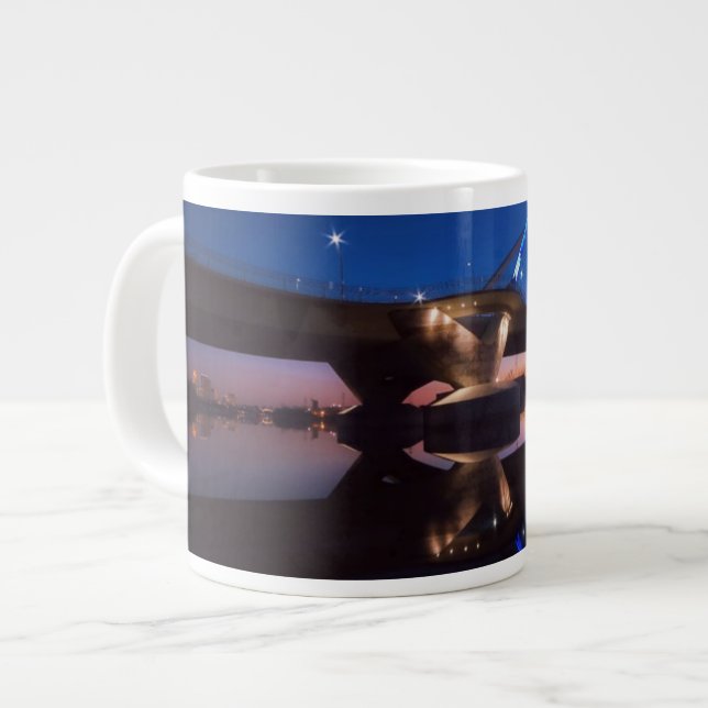 Nedre solnedgång jumbo mugg (Framsida vänster)