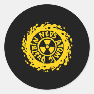 Ned's Atomic Dust Tunna Runt Klistermärke