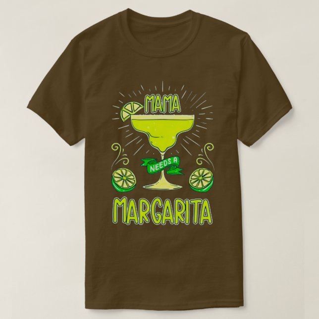 Neds Margarita Mamma T Shirt (Design framsida)