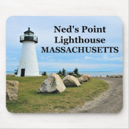 Ned's Point Lighthouse, Massachusetts Mousepad Musmatta