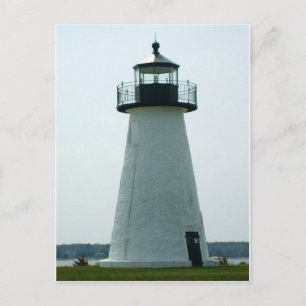Ned's Point Lighthouse Massachusetts Postcard Vykort