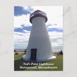 Ned's Point Lighthouse Mattapoisett, Massachusetts Vykort