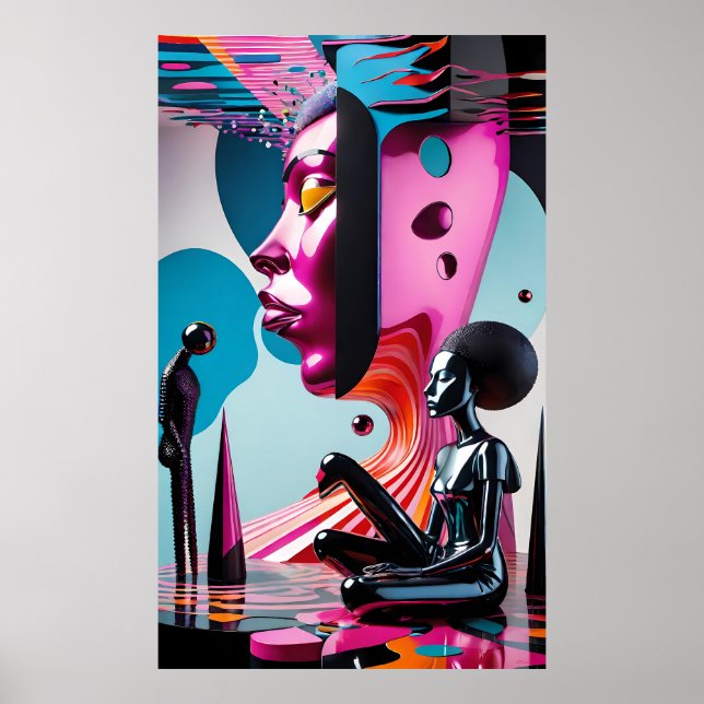 Nedsänkt i den nya världen poster (Framsidan)