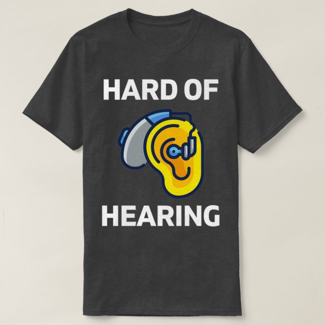 Nedsatt hörsel 71 t shirt (Design framsida)
