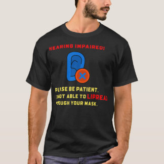 Nedsatt hörsel 74 t shirt