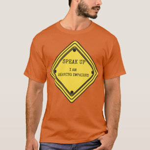Nedsatt hörseltecken 2 t shirt