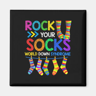 Nedsatt syndrom-dag Sten - din sockelmedvetenhet 1 Magnet