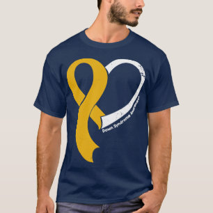 Nedsatt syndrom Medvetenhet om Hökar Kärlek Heart T Shirt