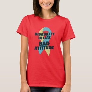 Nedsatt syndrom och autismmedvetenhet t shirt