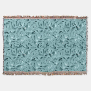 Nedsatt vattenfärg löv 2 filt