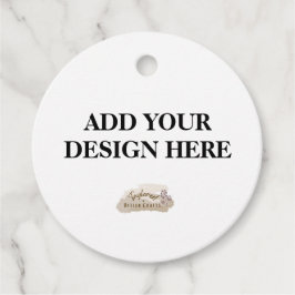 Nedskärningar för favorittaggar gåvor etiketter